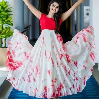 IndiaElevate your style with our stylish red rayon printed full long gown for women. Featuring a striking print and made from high-quality rayon, this gown offers comfort and effortless elegance. Perfect for any occasion, it will enhance your wardrobe and make you stand out from the crowd.