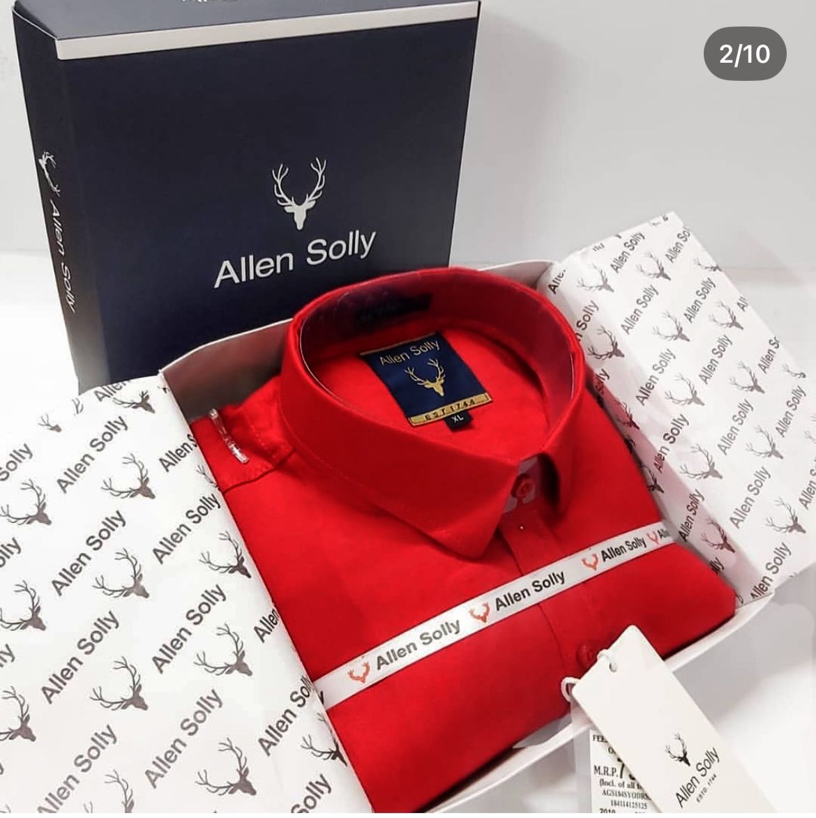 Make this Onam Festival truly special with the timeless elegance of Allen Solly Premium Shirts – a perfect blend of class, comfort, and style. Packaged beautifully in a branded Allen Solly gift box, these shirts make the ideal festive gift for your loved ones or a smart wardrobe upgrade for yourself.