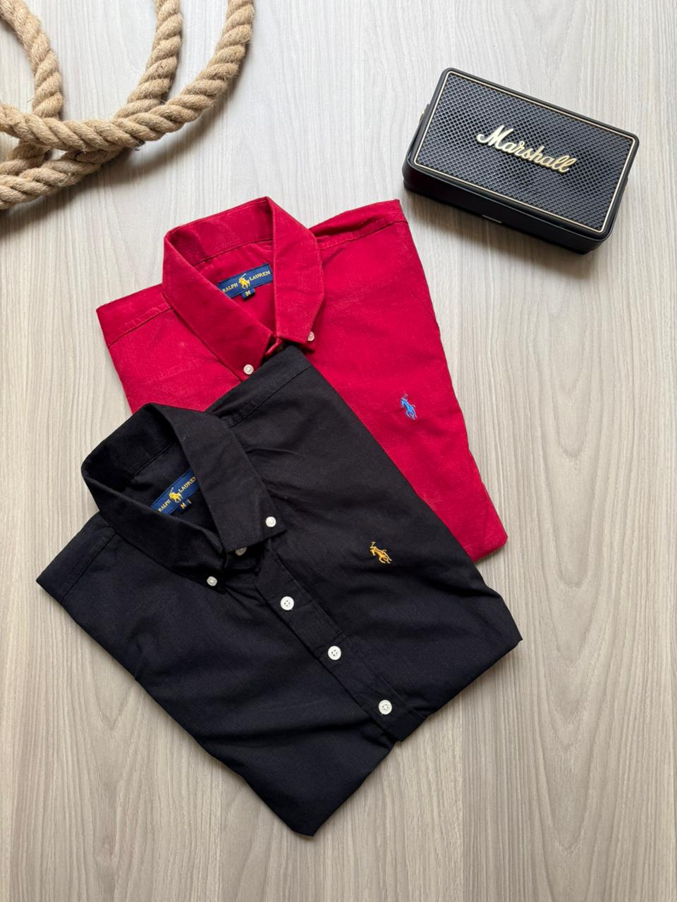 Upgrade your wardrobe with our premium-quality RR Polo full-sleeve shirt, designed for comfort, style, and durability.