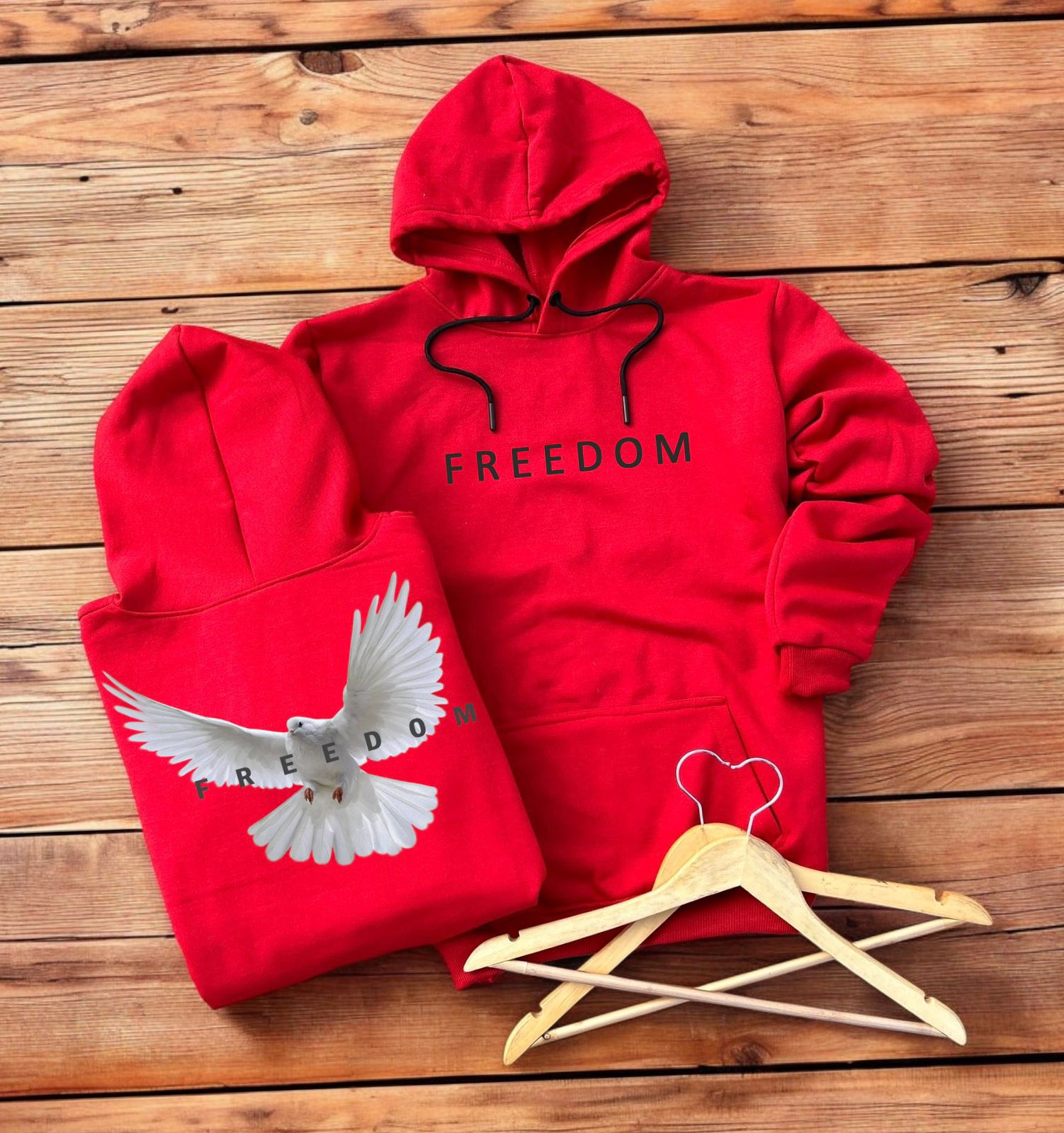 Winter Essential ❄️ Premium Freedom Hoodie in Ultra-Soft Airjet Fabric – Comfort Meets Style!. Choose Your Comfort 👉 2 Thread Light | 3 Thread Heavy – Both Premium!
