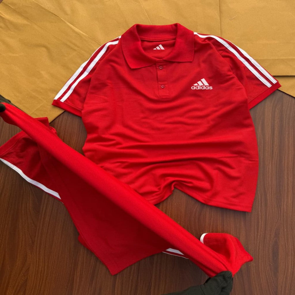 Shop Branded premium cotton collar T-shirt made with 240 GSM Lycra Matty fabric. Soft, durable &amp; stylish with HD print. Available in 8 colors &amp; standard sizes.