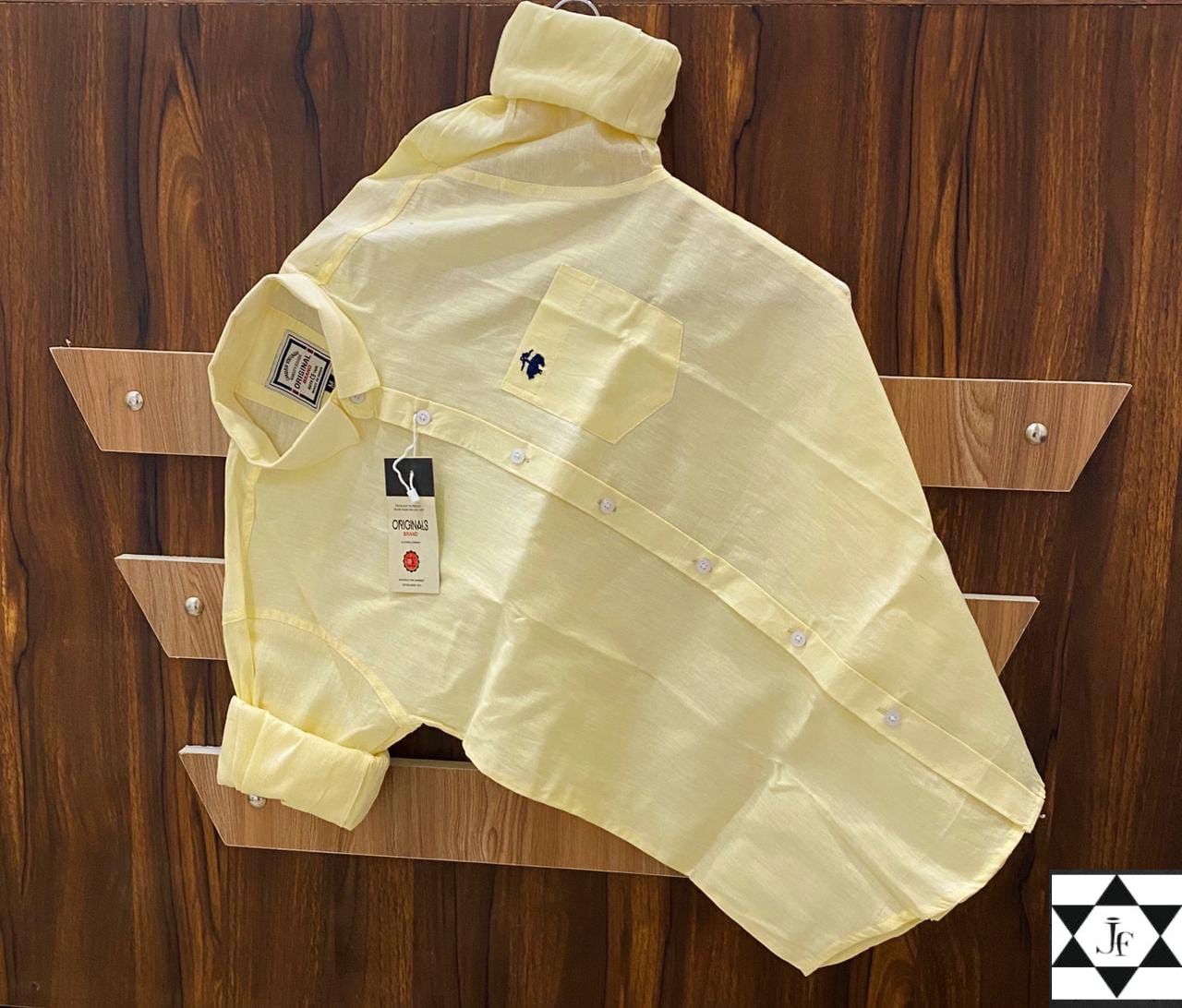 Elevate your wardrobe with this premium Brooks Full Sleeve Shirt, crafted from Stuff Pure Cotton for all-day comfort and elegance. Designed for both festive and regular wear, this plain-colored shirt is your perfect go-to for any occasion.