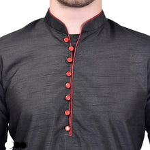 Load image into Gallery viewer, Stylish Silk Kurta &amp; Bottom Set for Men

Size: M, L, XL, XXL

&nbsp;Color: &nbsp;White
&nbsp;Fabric: &nbsp;Silk
&nbsp;Type: &nbsp;Kurta Sets
&nbsp;Style: &nbsp;Solid
&nbsp;Design Type: &nbsp;Kurta &amp; Bottom Sets

This stylish silk kurta and bottom set for men combines comfort and elegance. Made from high-quality silk, it offers a luxurious feel and drapes effortlessly on the body. The intricate design and vibrant colors make it a perfect choice for any occasion. Upgrade your traditional wardrobe with