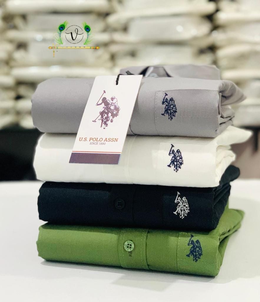 Upgrade your wardrobe with this 4-pack U.S. Polo men’s shirts differnt Colors.&nbsp; Featuring original logo embroidery, soft breathable cotton, slim fit, and premium stitching—perfect for office, events, or daily wear.