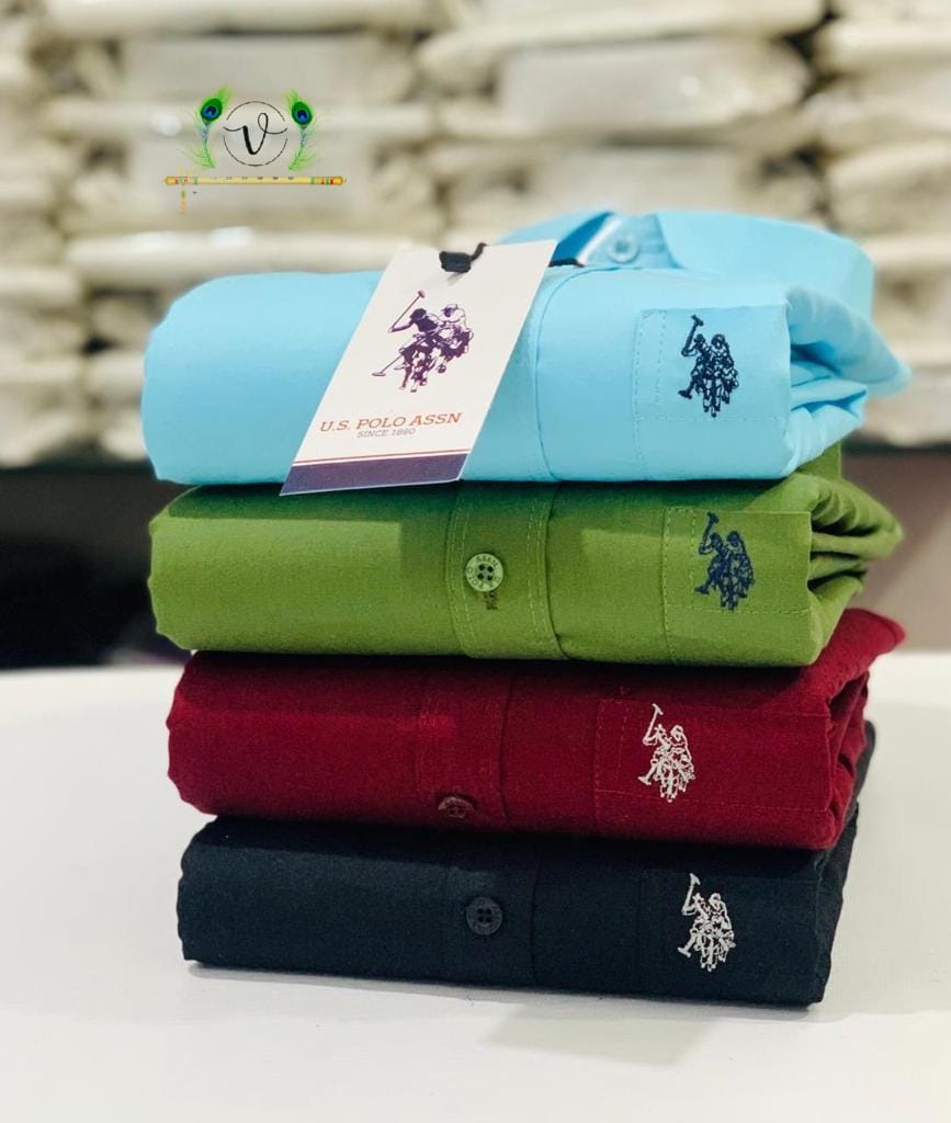 Upgrade your wardrobe with this 4-pack U.S. Polo men’s shirts differnt Colors.&nbsp; Featuring original logo embroidery, soft breathable cotton, slim fit, and premium stitching—perfect for office, events, or daily wear.