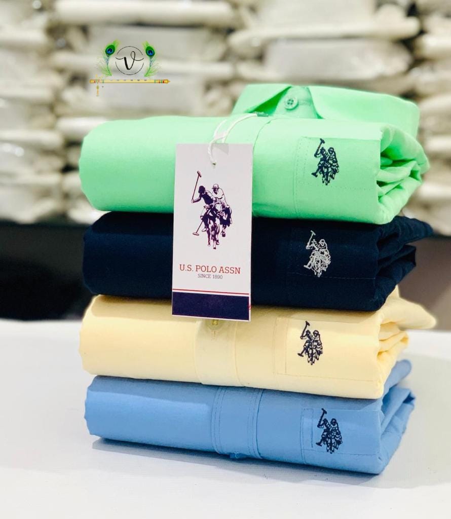 Upgrade your wardrobe with this 4-pack U.S. Polo men’s shirts differnt Colors.&nbsp; Featuring original logo embroidery, soft breathable cotton, slim fit, and premium stitching—perfect for office, events, or daily wear.