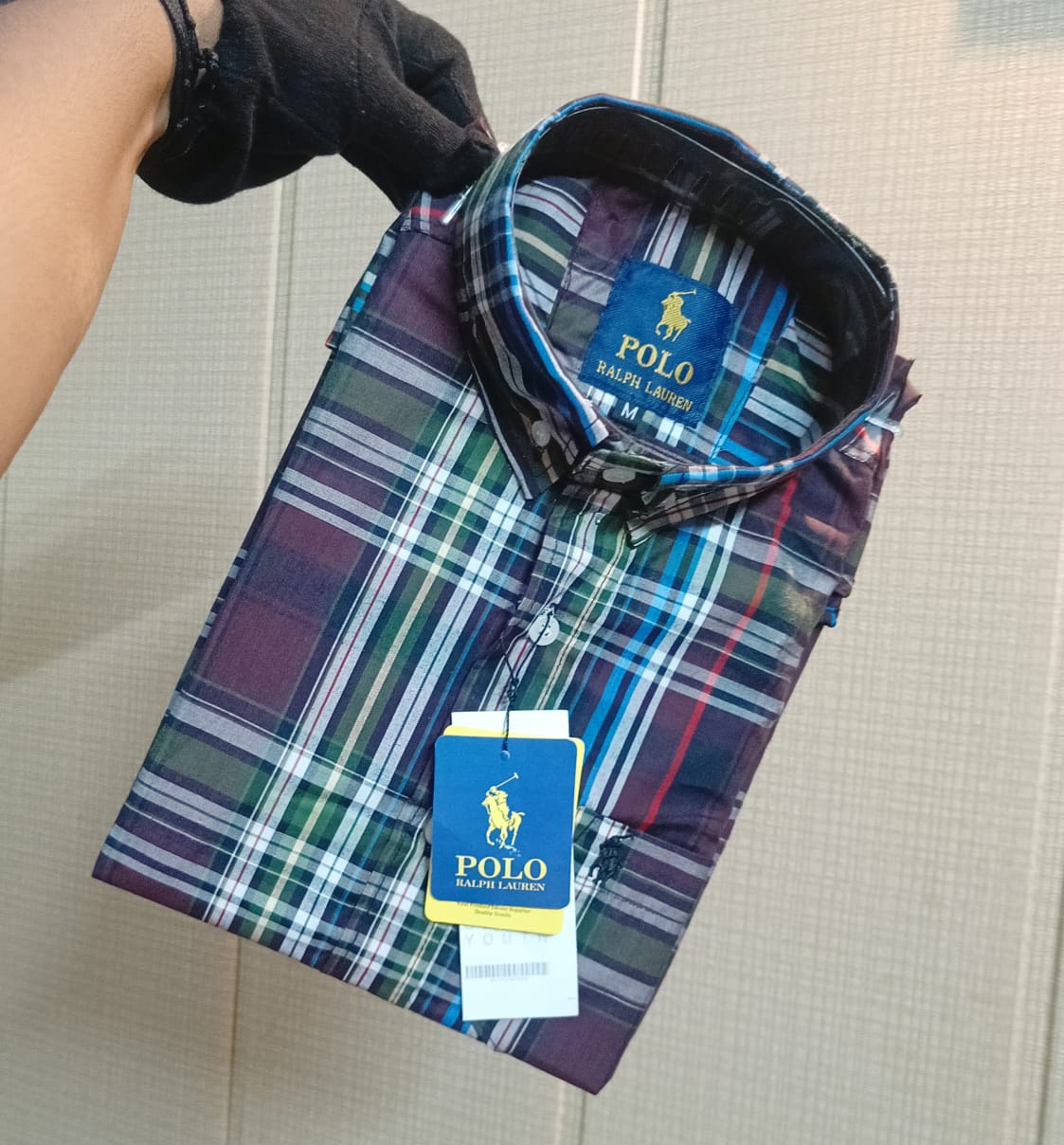 Make a smart style statement with POLO Premium Paper Cotton Check Shirts – the perfect blend of comfort, quality, and elegance.