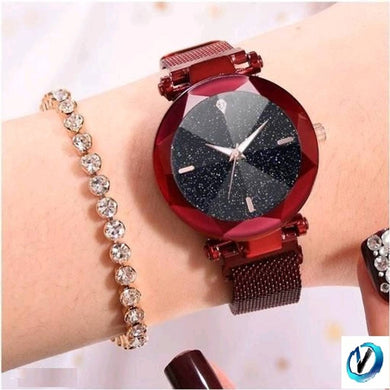 New Stylish Megnetic belt Women watches