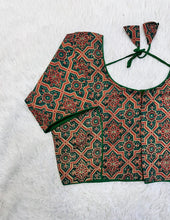 Load image into Gallery viewer, Pure Cotton Beautiful hand block print all over blouse