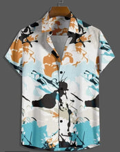 Load image into Gallery viewer, Reliable Cotton Printed Short Sleeves Casual Shirts For Men to Glamup and Standout  in anywhere.