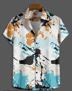 Reliable Cotton Printed Short Sleeves Casual Shirts For Men to Glamup and Standout  in anywhere.