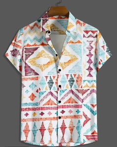 Reliable Cotton Printed Short Sleeves Casual Shirts For Men to Glamup and Standout  in anywhere.