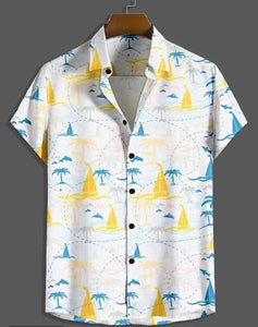 Reliable Cotton Printed Short Sleeves Casual Shirts For Men to Glamup and Standout  in anywhere.