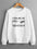 Regular fit chest print Sweatshirt made from soft 280 GSM cotton blend fleece. Stylish, comfortable &amp; perfect for everyday wear.