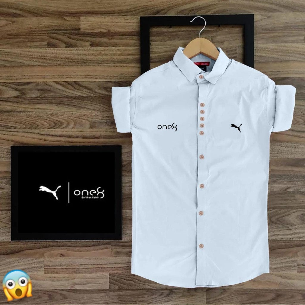 Premium men’s full sleeve designer shirt made from soft Oxford cotton. Stylish, comfortable &amp; perfect for casual and party wear. Available in all sizes at just ₹1050 with free shipping.