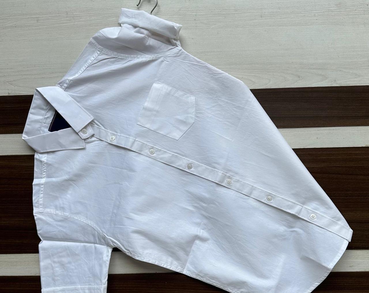 A must-have Zara plain cotton shirt for men who love elegance, comfort, and style.