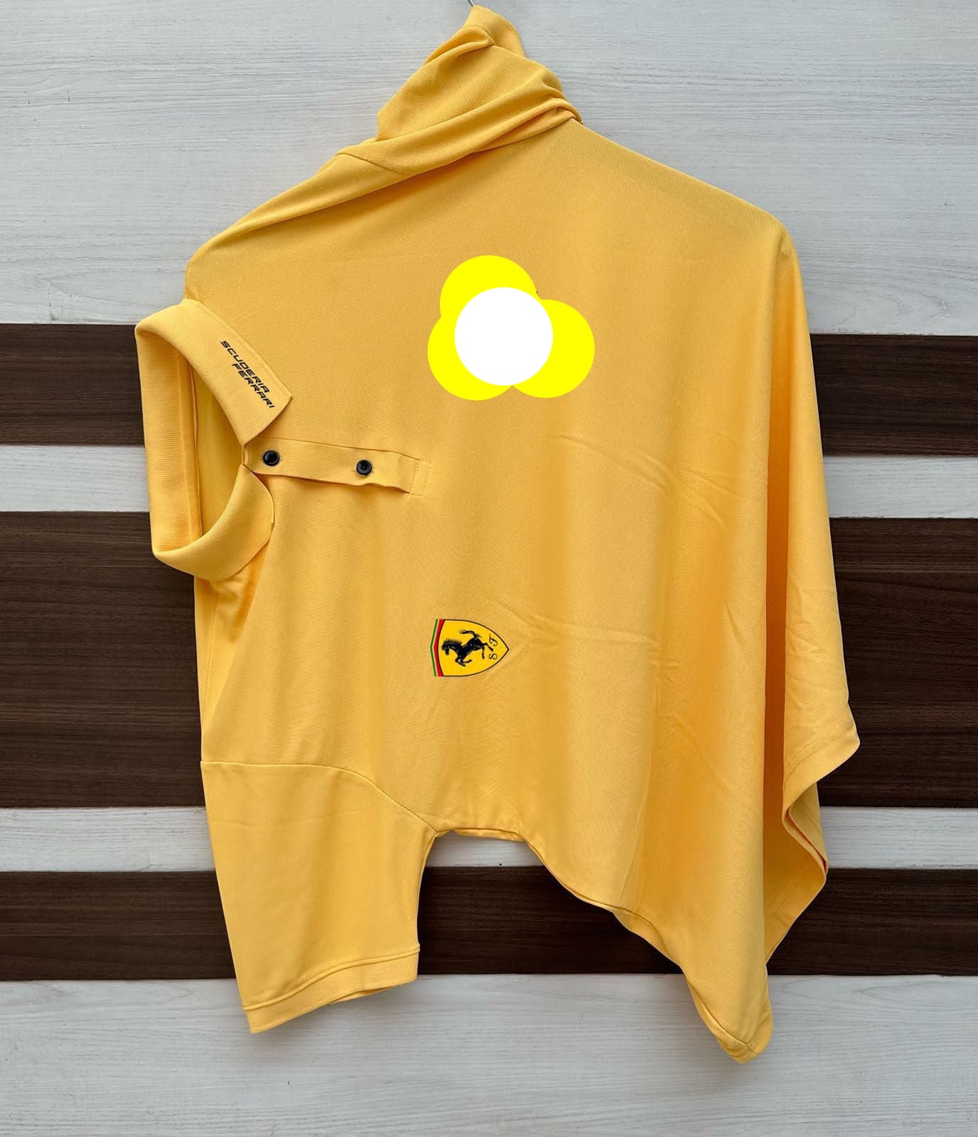 PUMA Premium Cotton SAPP Matty Designer Collar T-Shirt. Stylish, stretchable fabric with branded accessories.