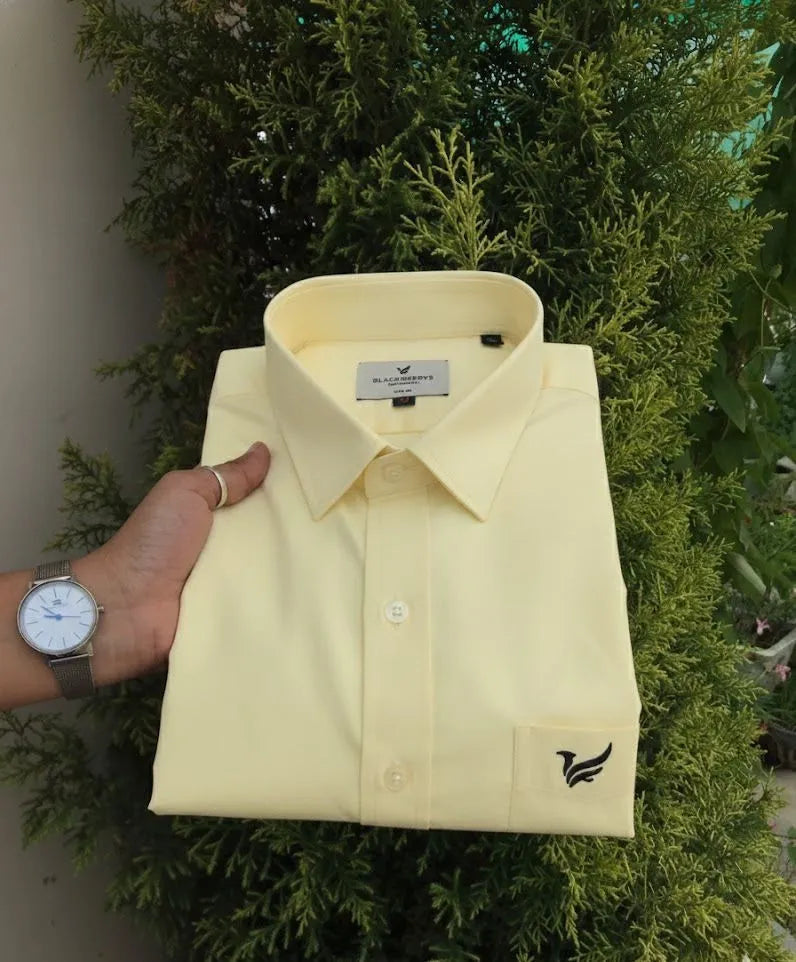 Featuring premium-quality stitching, a comfortable regular fit, and a refined finish, this shirt delivers a sophisticated look that never goes out of style. The elegant pocket design with Premium HD Print Branding enhances its premium appeal. Each shirt comes with all brand accessories and is packed individually for a complete branded experience.