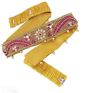 Vamas CRAFT stretchable Cloth Vaddanam Kamarbandhani, Waist Belt,Belly Chain.