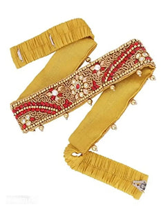 Vamas CRAFT stretchable Cloth Vaddanam Kamarbandhani, Waist Belt,Belly Chain.