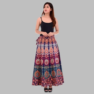 Rangun Printed Cotton Wrap Around Skirt For Women's

Color: Multicolor
Size: Free Size
Type: Skirts
Style: Other
Style name: flared
 Product material: pure cotton
Packagin quantity: 1 Wrap Around Skirt

You will be tagged as a style diva when you wear these trendy Wrap Around Skirt. Made from Cotton. Featuring solid design, these Wrap Arounds can be clubbed with a trendy top for a chic look. 100% cotton fabrics.