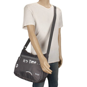 Unisex Smart Cross Body Sling Bag in Grey