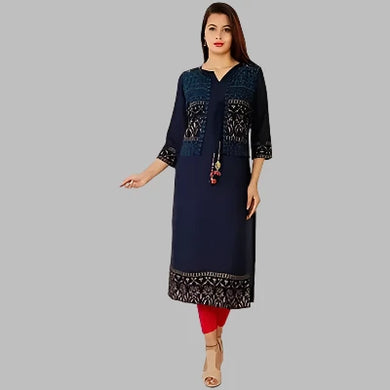 Black kite Jacket Kurti for Women Stylish Jacket Kurti