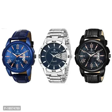 Limited Edition Watch for Men Pack Of 3