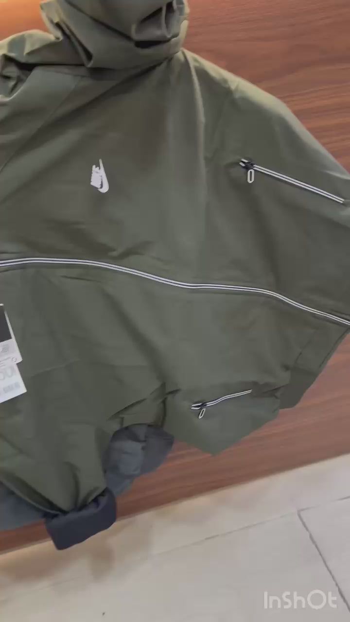 Stay protected in style with the Nike Premium Windcheater, crafted from high-quality TPU soft and smooth fabric. Designed for comfort, durability, and trend-setting looks — perfect for all-season wear.