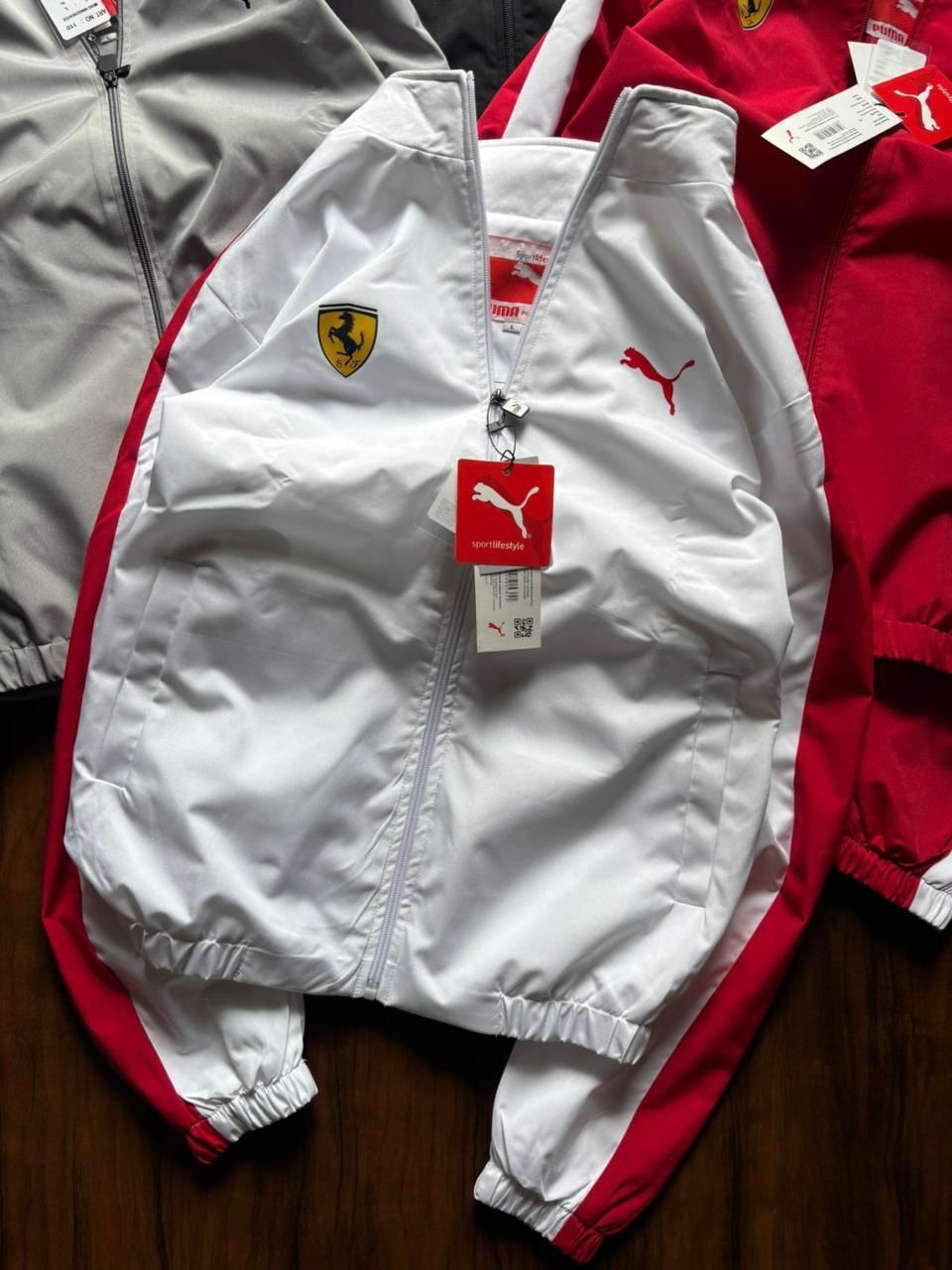 Premium Puma Inside Net Jacket crafted with durable TPU fabric and elegant embroidery work. Stylish, comfortable, and perfect for all season