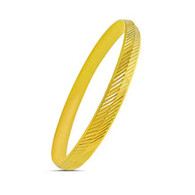 Load image into Gallery viewer, Saizen Gold-Plated Brass Punjabi Kada Bangle Kada for Mens