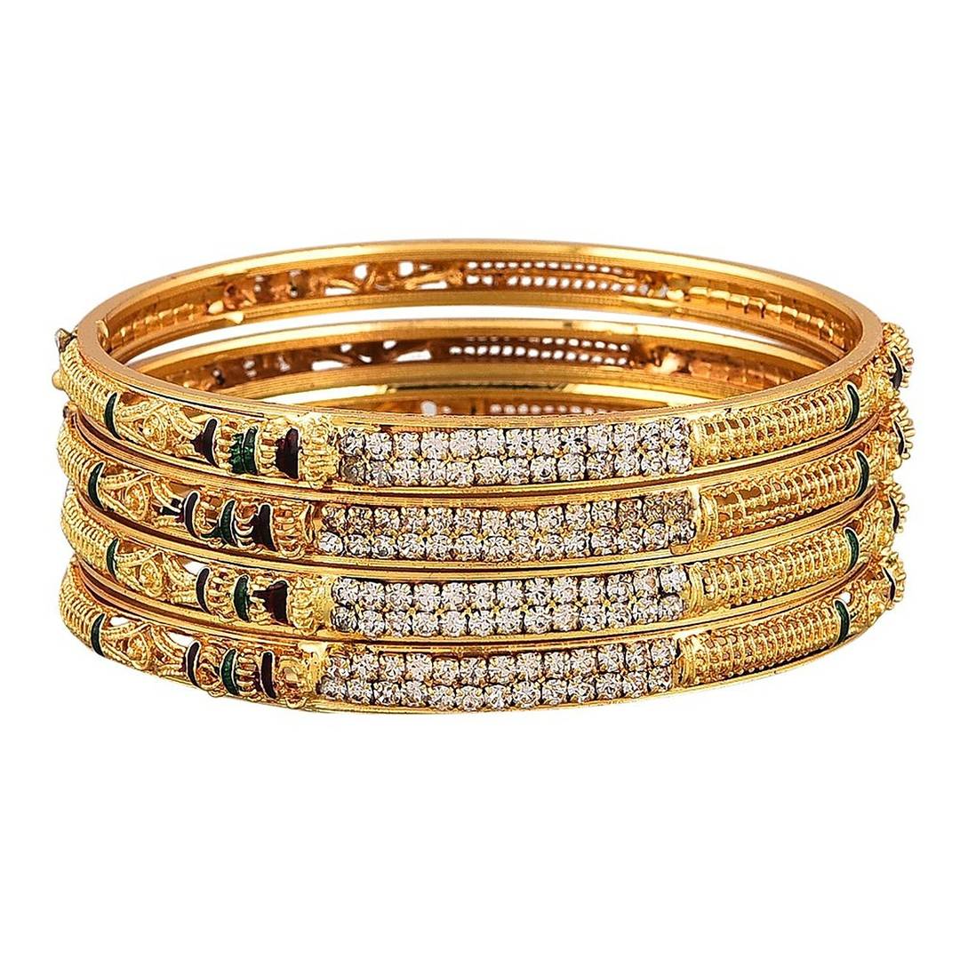 Precious Gold Plated Bangles