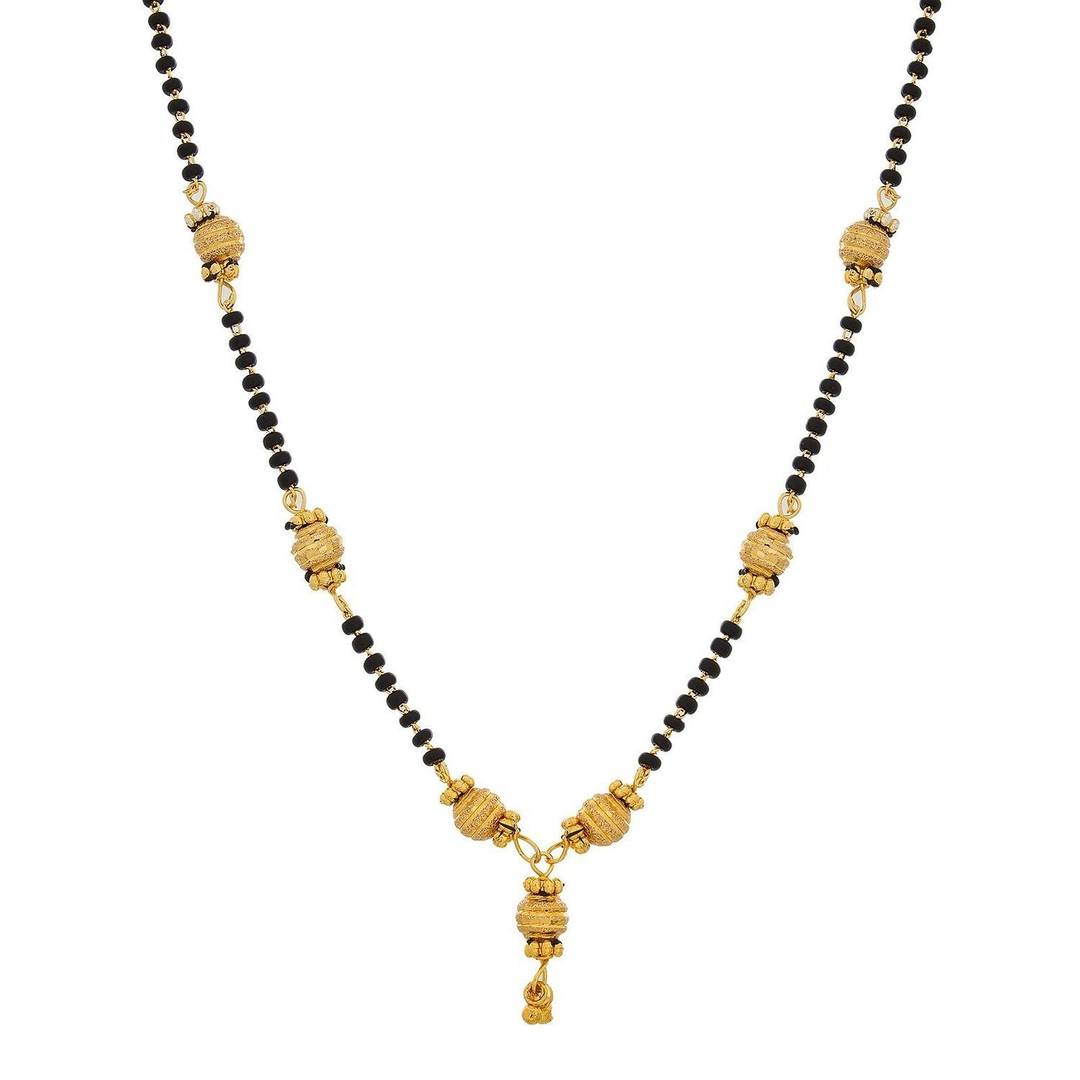 Gold Plated Jewellery Fancy Mangalsutra with Chain