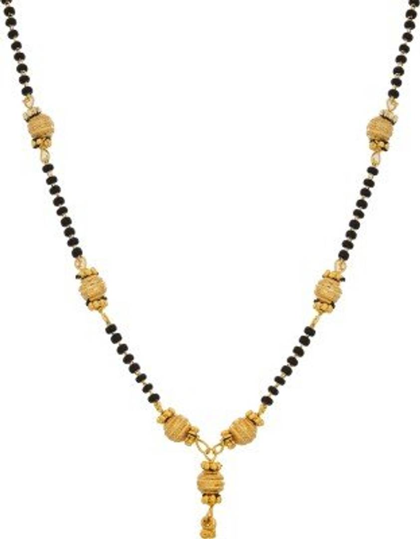 Gold Plated Jewellery Fancy Mangalsutra with Chain