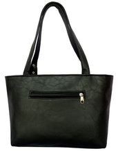 Load image into Gallery viewer, Black Solid  Handbag