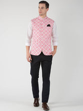 Load image into Gallery viewer, Multicoloured Blended Printed Nehru Jackets