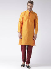 Load image into Gallery viewer, Multicoloured Blended Solid Kurta Sets