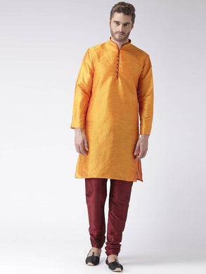 Multicoloured Blended Solid Kurta Sets