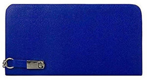 Blue Solid Trendy Clutch