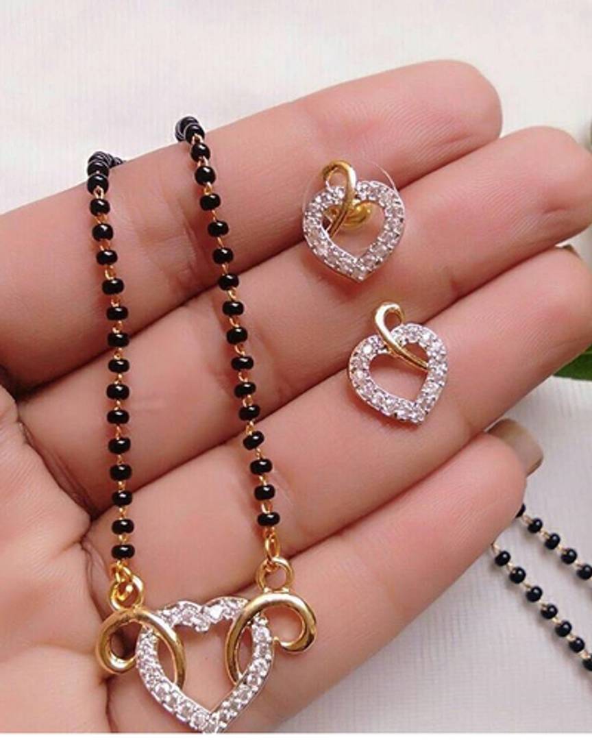 Mangalsutra With Earrings