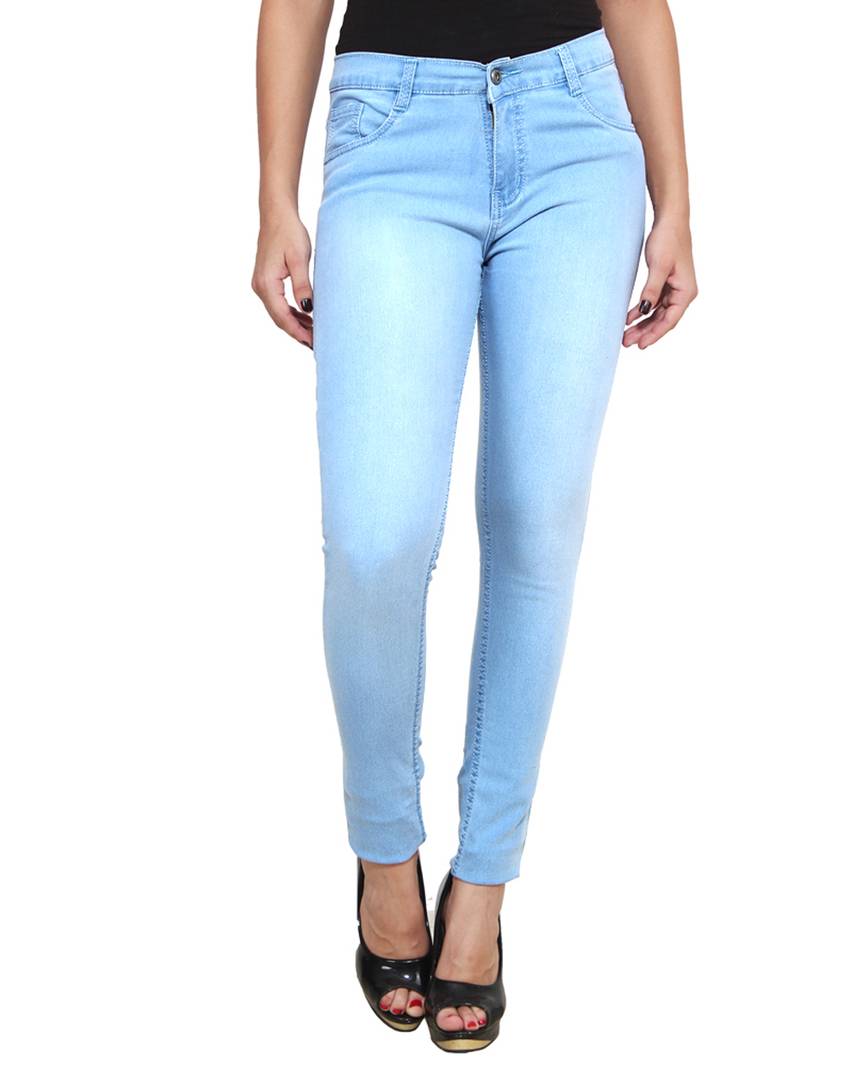 Combo Of 2 Denim Skinny Fit Jeans