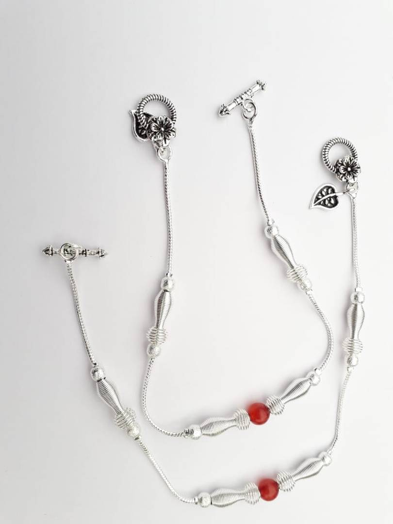 Silver German Silver Anklet