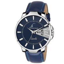 Load image into Gallery viewer, Stylish Blue Dial &amp; Blue Strap With Day and Date Working Multi Function Watch