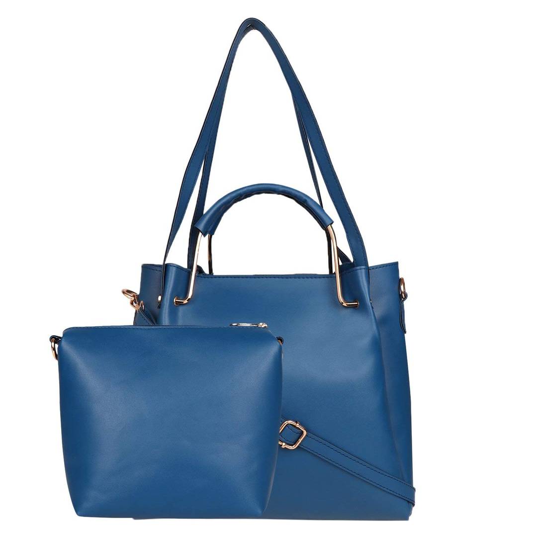 Peperone charlayne blue outlet handbag with sling