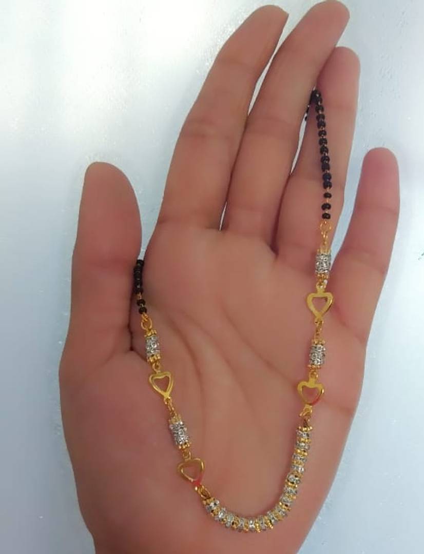 Multicoloured Mangalsutra Set
