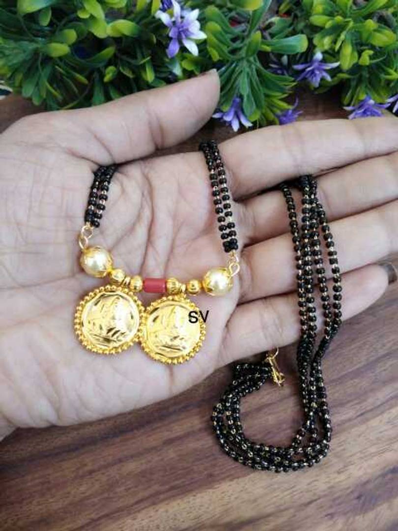Traditional  laxmi ji vati mangalsutra