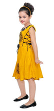 Load image into Gallery viewer, GIRLS HIT YELLOW COTTON FROCK