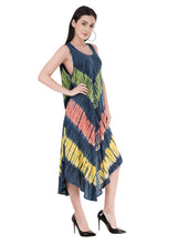 Load image into Gallery viewer, Women&#39;s Rayon Multicoloured Knee Length Dress