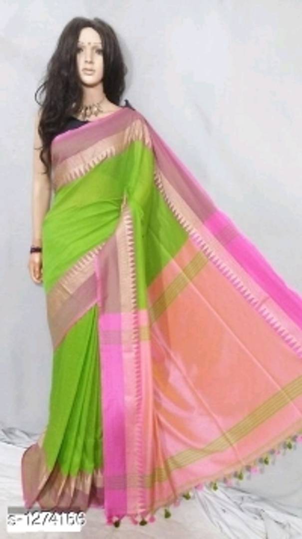 Handloom Khadi Cotton Saree