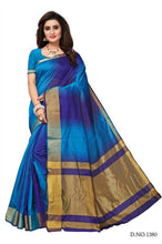 Load image into Gallery viewer, Stylish Cotton Silk Saree With Blouse Piece